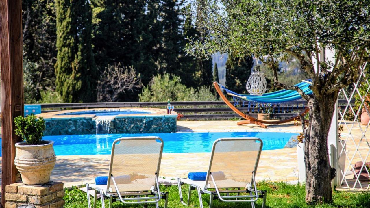 villa claire corfu Achílleion Extérieur photo