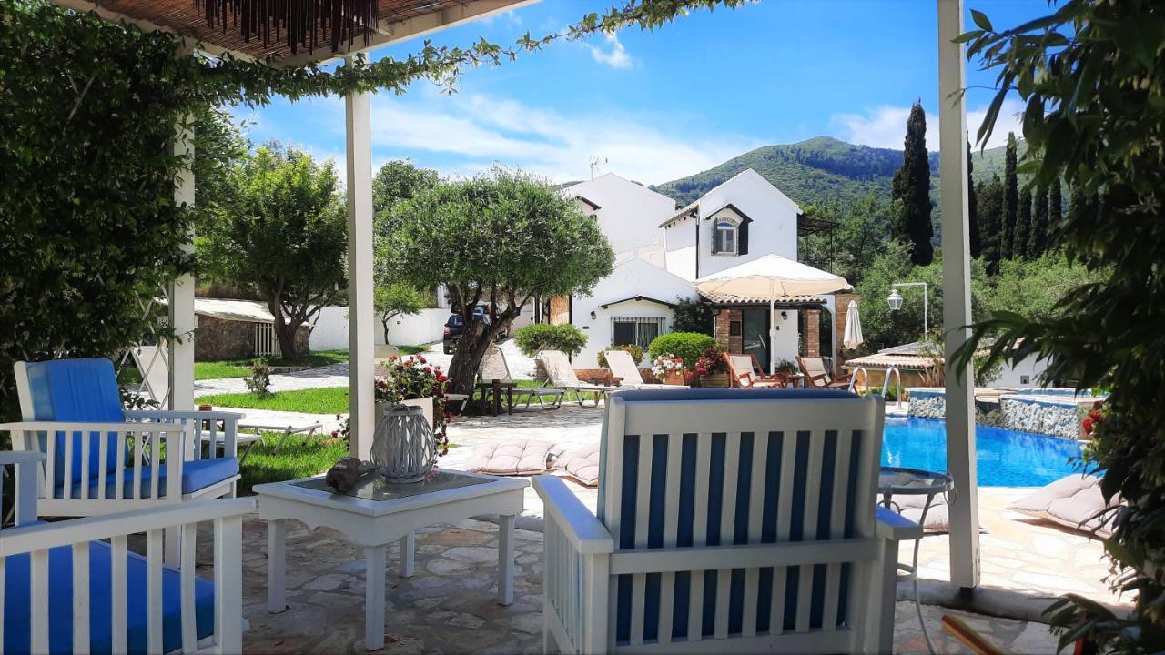 villa claire corfu Achílleion Extérieur photo