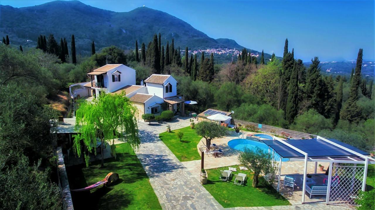 villa claire corfu Achílleion Extérieur photo