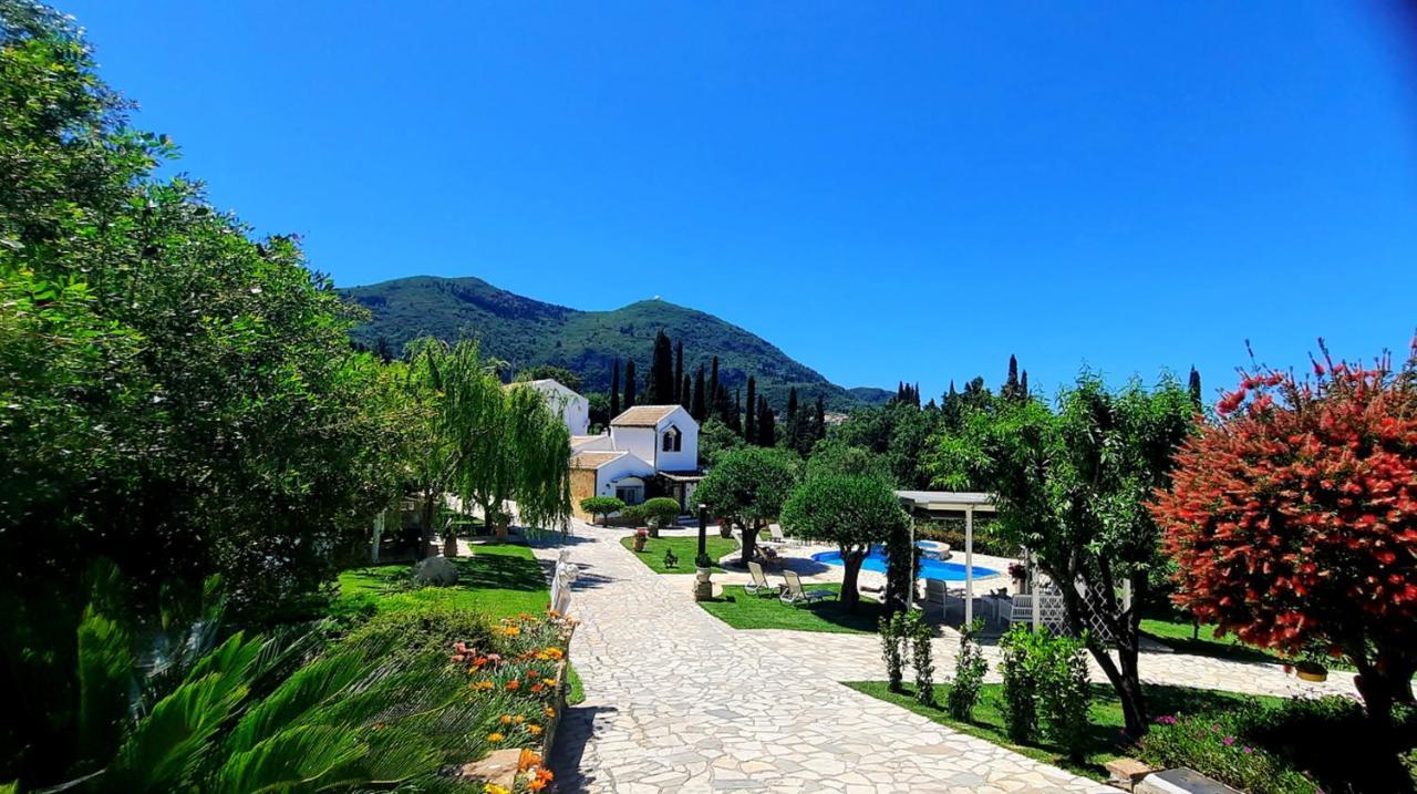 villa claire corfu Achílleion Extérieur photo