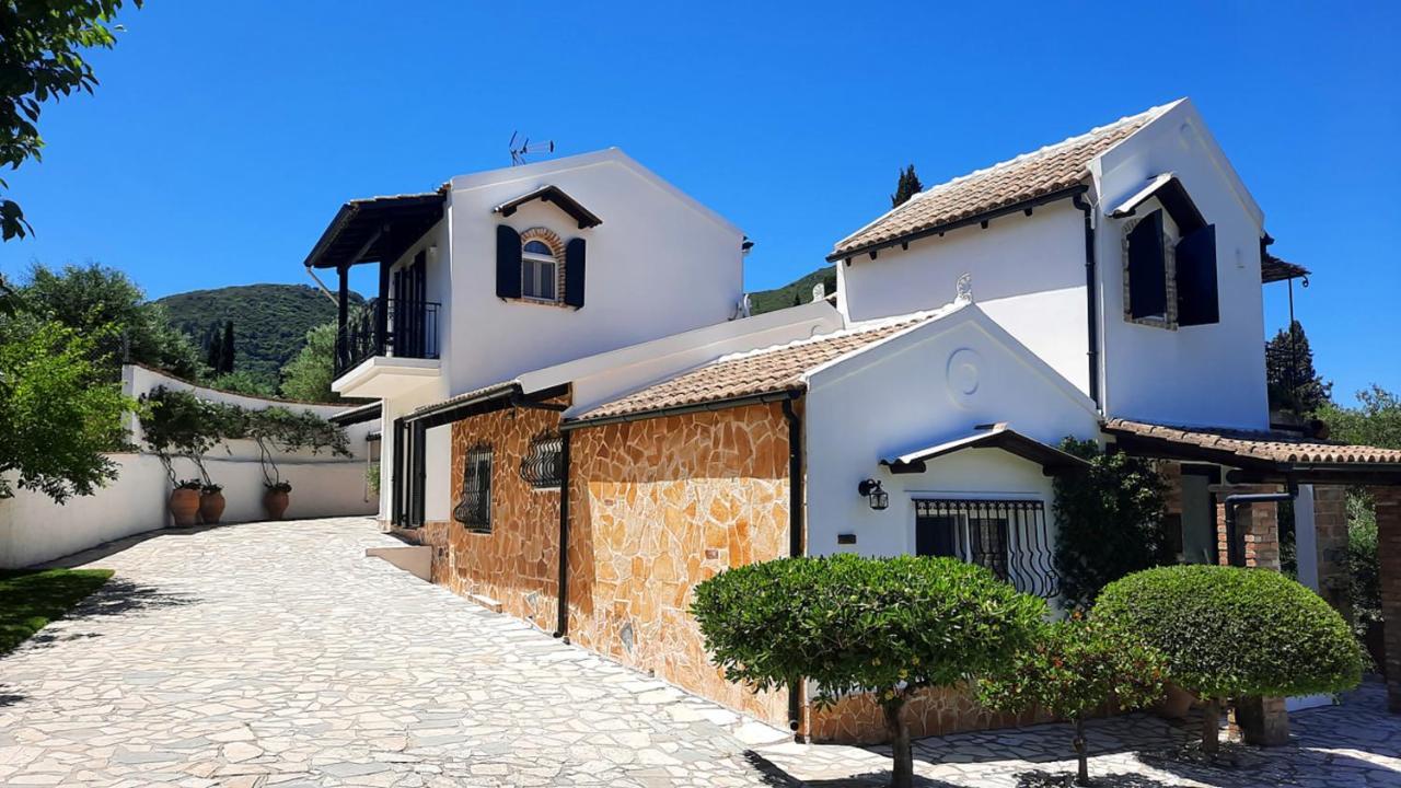 villa claire corfu Achílleion Extérieur photo